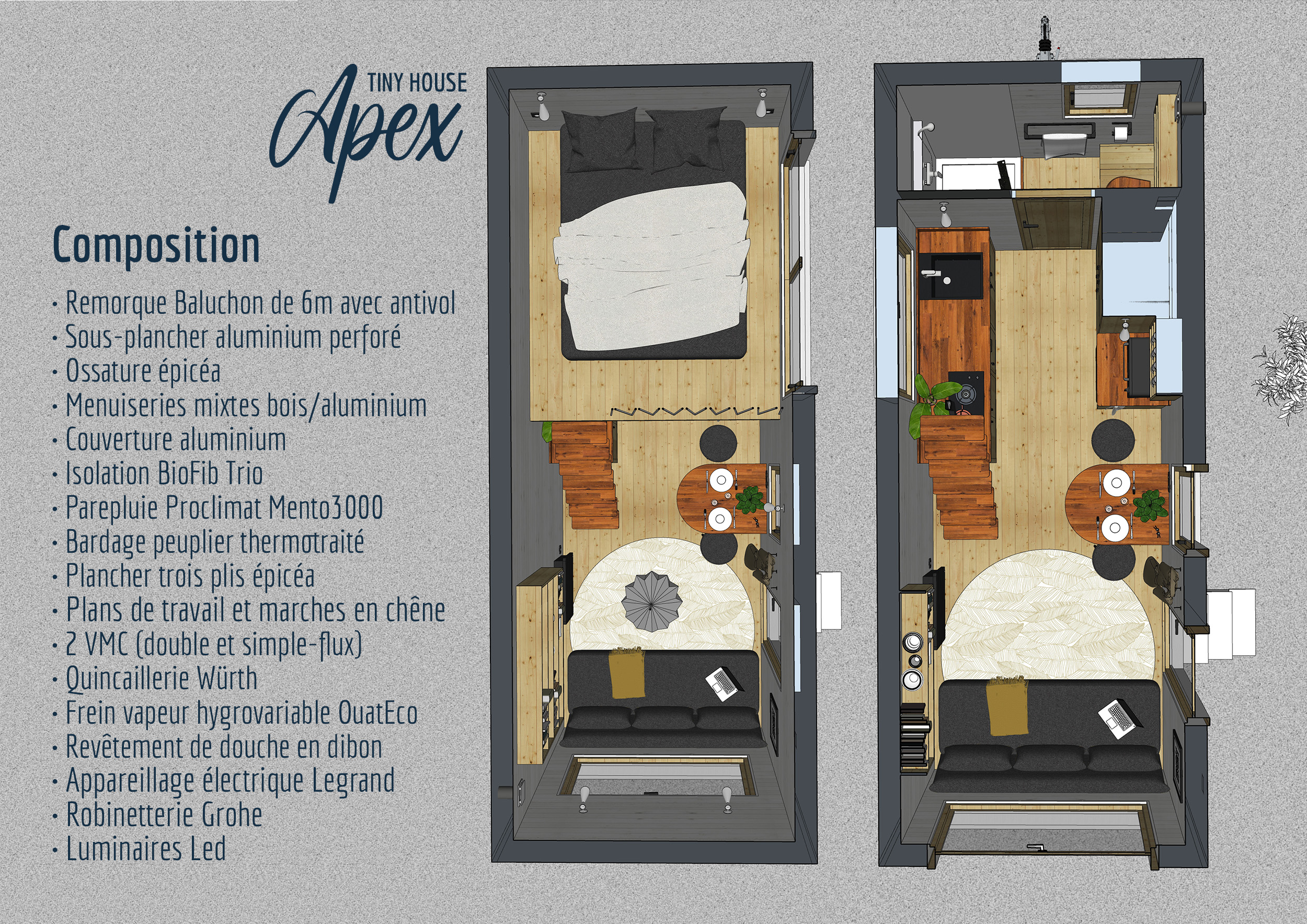 Tiny house Apex 2