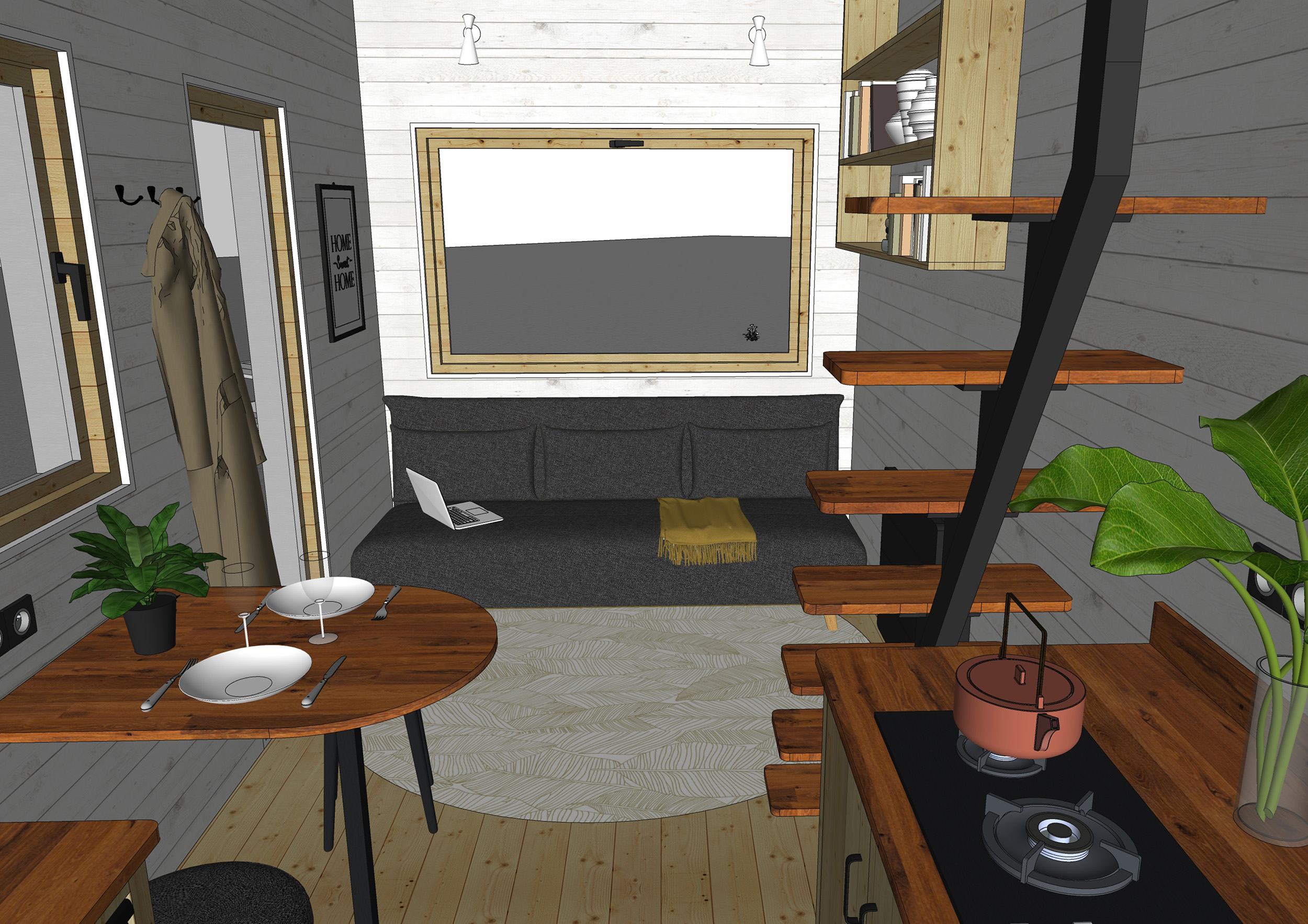 Tiny house Apex 4
